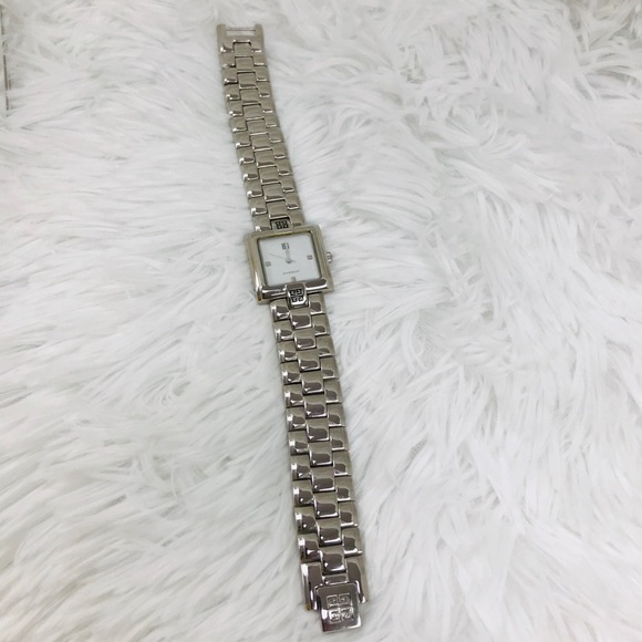 GIVENCHY SS UNISEX WATCH SQUARE FACE VGC - Picture 4 of 8